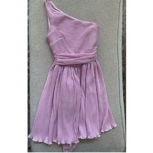 Cute Pink off the shoulder dress